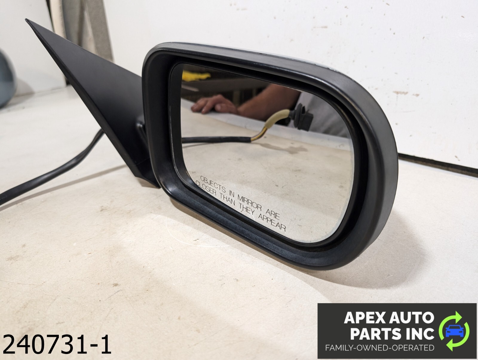 OEM 2002 Jaguar S-Type 4.0L Passenger Side RH Power Fold Memory Door Mirror - Image 7