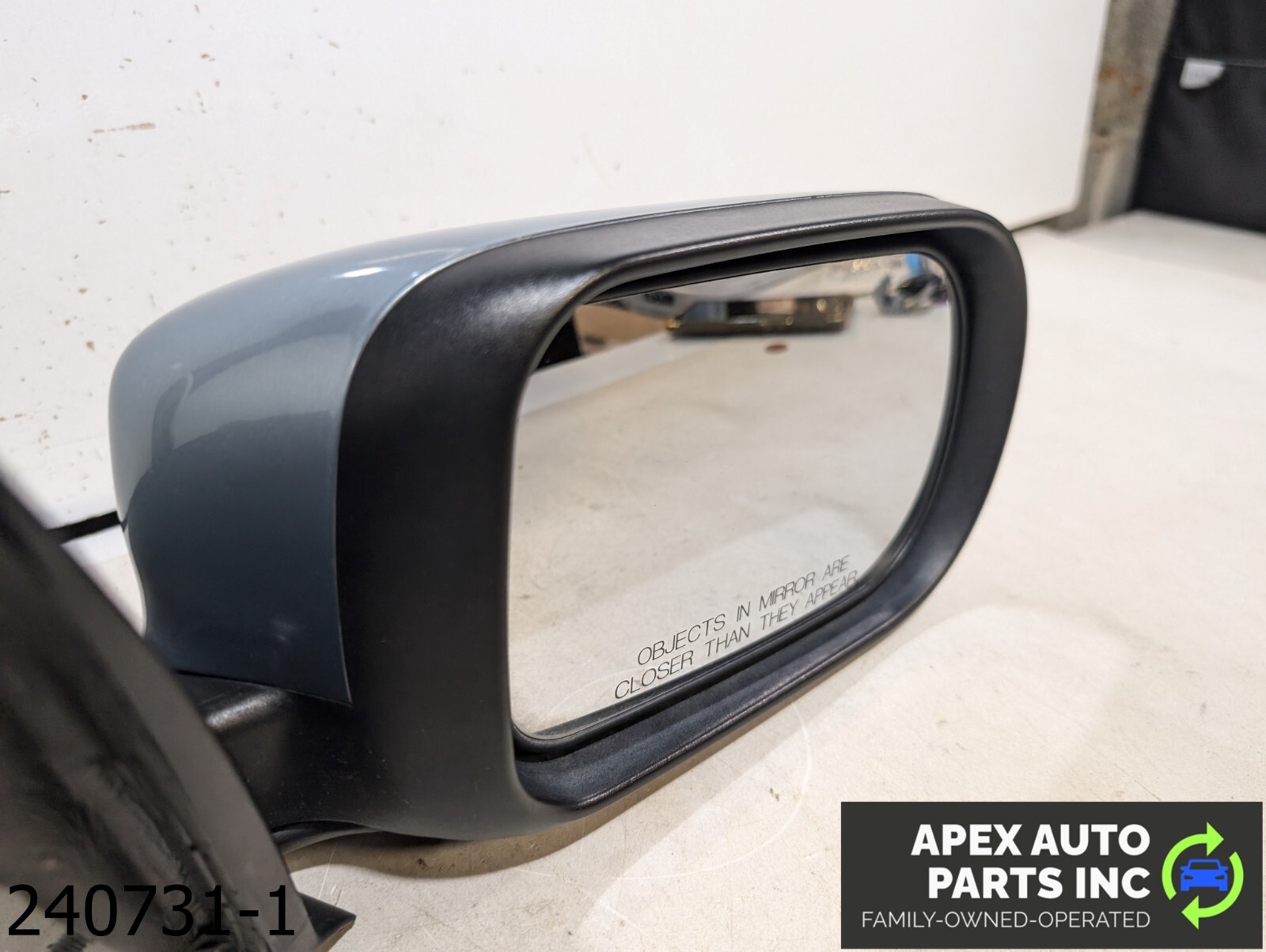 OEM 2002 Jaguar S-Type 4.0L Passenger Side RH Power Fold Memory Door Mirror - Image 8