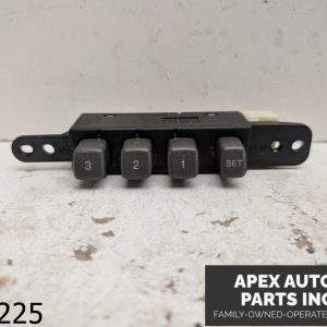 OEM 2002 Lexus LS430 4.3L Seat Memory Switch Left Driver Side Front Door Mounted