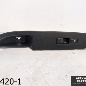 OEM 2003-2004 Infiniti M45 4.5L Driver Side Power Door Switch Panel Black Left