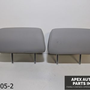 OEM 2004-2007 Lexus RX330 3.3L Rear Leather Seat Head Rest Set Tan Color