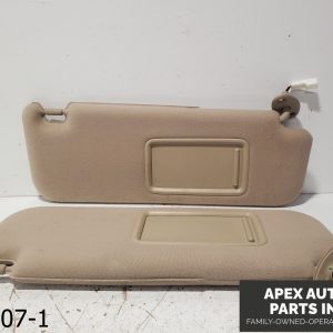 OEM 2004-2009 Toyota Prius 1.5L Sun Visors Driver Passenger Shade Set