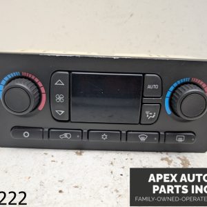OEM 2004 Cadillac Escalade Dashboard Dash Zone Heat AC Climate Control Panel