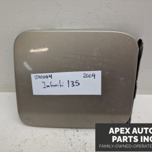 OEM 2004 Infiniti I35 Fuel Tank Door Silver Gas Lid with Hinge