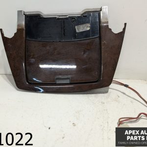 OEM 2005 BMW 745i 4.4L CENTER CONSOLE ASHTRAY WOOD GRAIN ASH TRAY