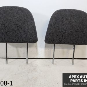OEM 2005 Kia Spectra 2.0L Set Gray FRONT Seat Headrests Head Rest