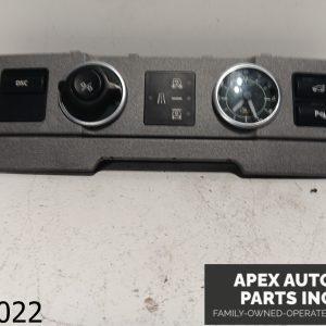 OEM 2005 Range Rover 4.4L Clock DSC Park Trunk Control Switch