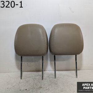 OEM 2005 Saab 9-7x Head Rest Headrest Set Leater Beige Front Driver Passenger