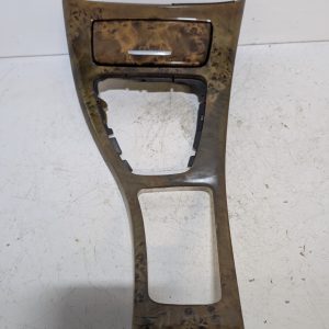 OEM 2006-2008 BMW 328XI FRONT CENTER CONSOLE SHIFTER BEZEL TRAY WOOD TRIM PANEL