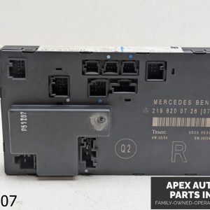 OEM 2006-2008 Mercedes CLS 500 5.0L Door Control Module Front Right Side