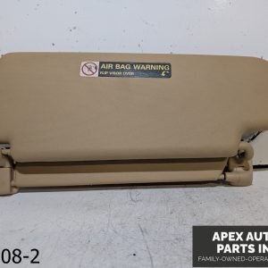 OEM 2006-2010 Volkswagen Passat 3.6L right side sun visor shade sunvisor