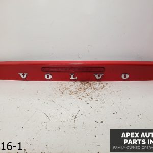 OEM 2006-2010 Volvo C70 2.5L REAR TRUNK LID SPOILER W/ THIRD BRAKE LIGHT LAMP