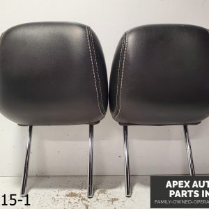 OEM 2006-2012 Ford Fusion 3.5L Front Lh & Rh Headrest Leather Set Of 2