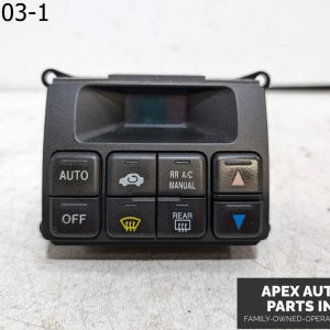 OEM 2006 Acura MDX 3.5L AC Temperature Control Module Switch Unit Heater Panel