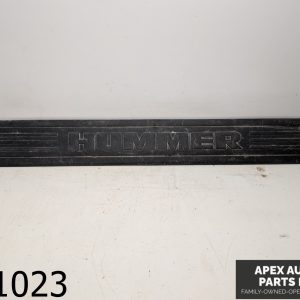 OEM 2006 Hummer H3 3.5L AWD REAR TRUNK TAILGATE DOOR SILL SCUFF TRIM PANEL PLATE