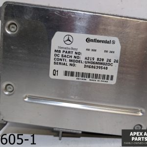 OEM 2007-2009 Mercedes E350 3.5L Communication Control Module 2198200926