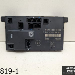 OEM 2007-2009 Mercedes E350 3.5L Front Right Side Door Controller Module