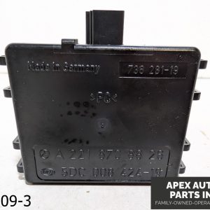 OEM 2007-2009 Mercedes S550 W216 5.5L windshield rain light sensor module