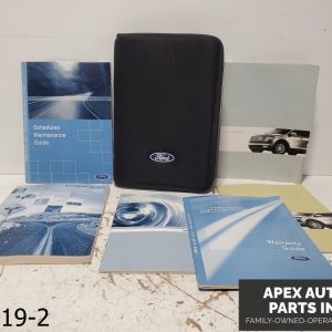 OEM 2007-2010 Ford Edge 3.5L CANVAS CASE OWNERS MANUAL OPERATORS USER GUIDE