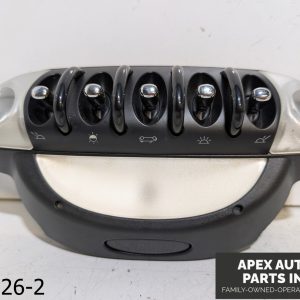 OEM 2007-2010 Mini Cooper 1.6L overhead dome light switch console