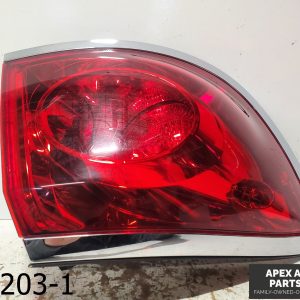 OEM 2007-2012 Buick Enclave 3.6L Driver Tail Light Quarter Panel Mounted