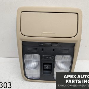 OEM 2007 Acura MDX 3.5L Overhead Console Homelink Sunroof Tan