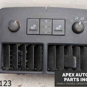 OEM 2007 Cadillac STS 3.6L REAR CONSOLE CLIMATE CONTROL PANEL TRIM