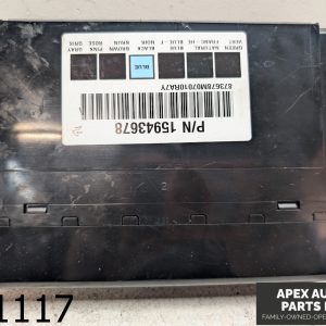 OEM 2007 GMC Yukon 6.2L BCM Body Control Module