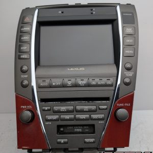 OEM 2007 Lexus ES350 3.5L NAVIGATION SCREEN MONITOR STEREO CLIMATE HEADUNIT CD