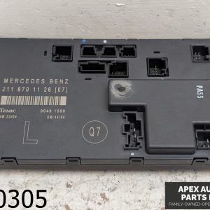 OEM 2007 Mercedes E350 3.5L Front Left Driver Side Door Control Module