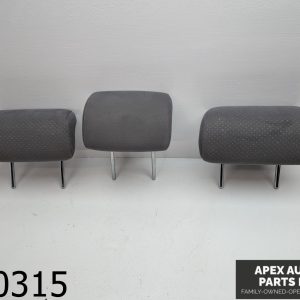 OEM 2007 Toyota Prius 1.5L Rear Back Seat Headrests Set