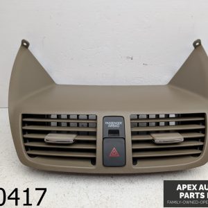 OEM 2008 Acura MDX 3.5L Center Dash Air Vent Grille Navigation