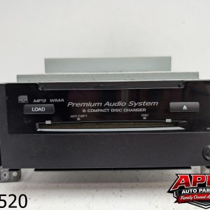 OEM 2008 Acura RDX 2.3L RADIO WMA MP3 6-DISK CD PLAYER CHANGER