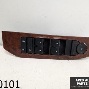 OEM 2008 Chevrolet Avalanche 5.3L front left driver window switch control bezel