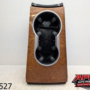 OEM 2008 Mercedes GL450 4.6L Center Console Cup Holder Compartment Wood