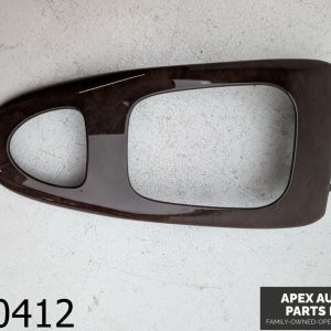 OEM 2008 Saab 9-3 2.0L Automatic Shifter Shift Bezel Trim Silver
