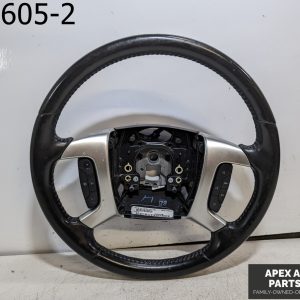 OEM 2008 Suzuki XL7 3.6L Black Leather Steering Wheel Cruise Audio