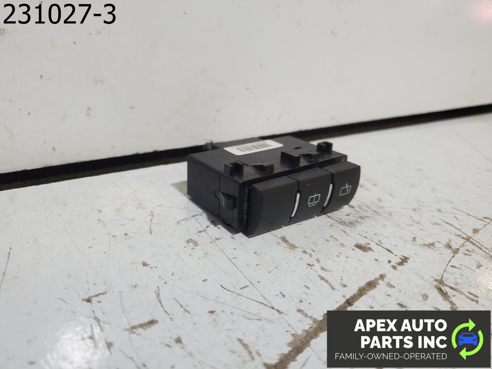 OEM 2008 Suzuki XL7 Dashboard Switch Wipers Washer Buttons Black - Image 3