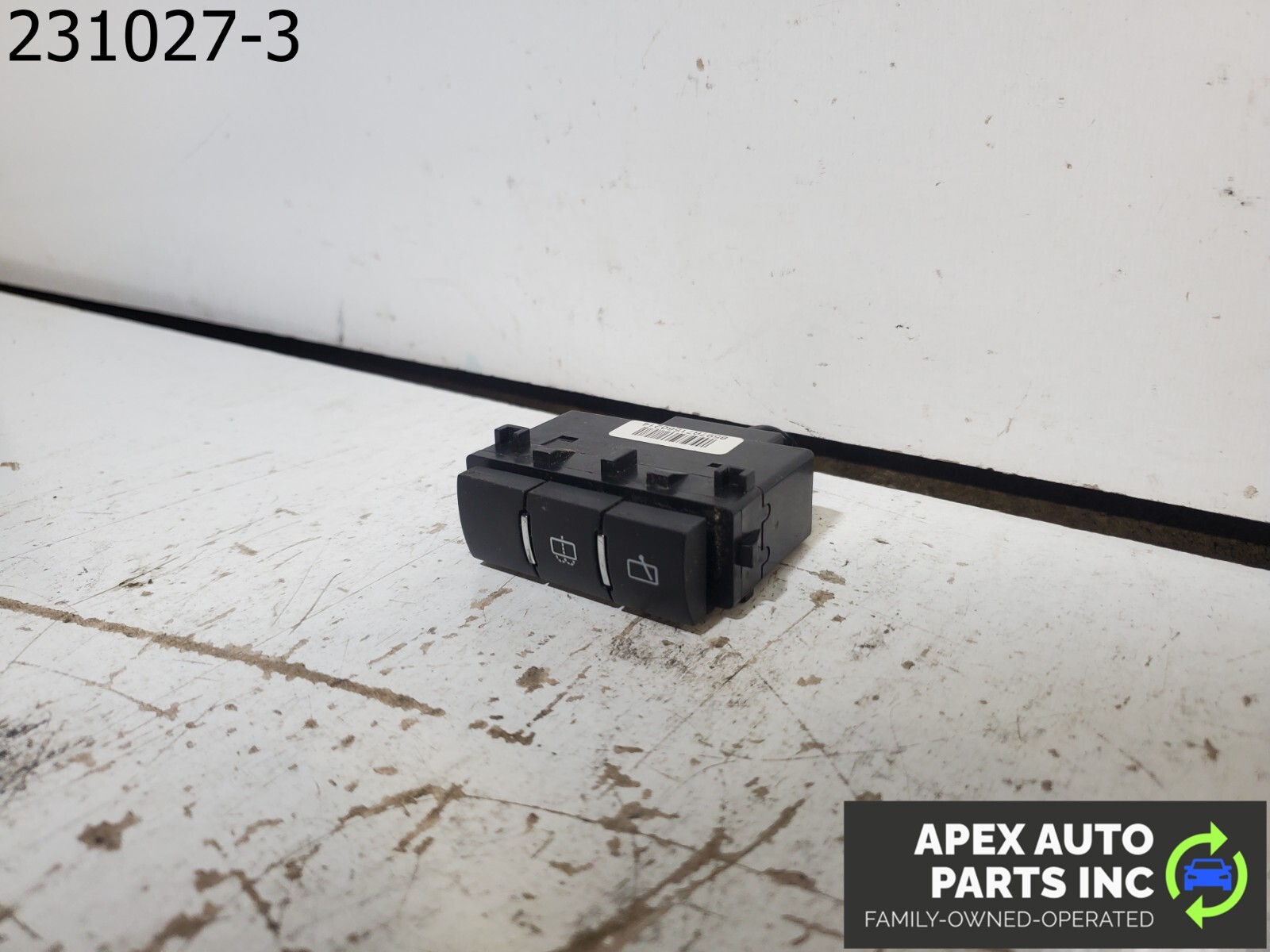 OEM 2008 Suzuki XL7 Dashboard Switch Wipers Washer Buttons Black - Image 4