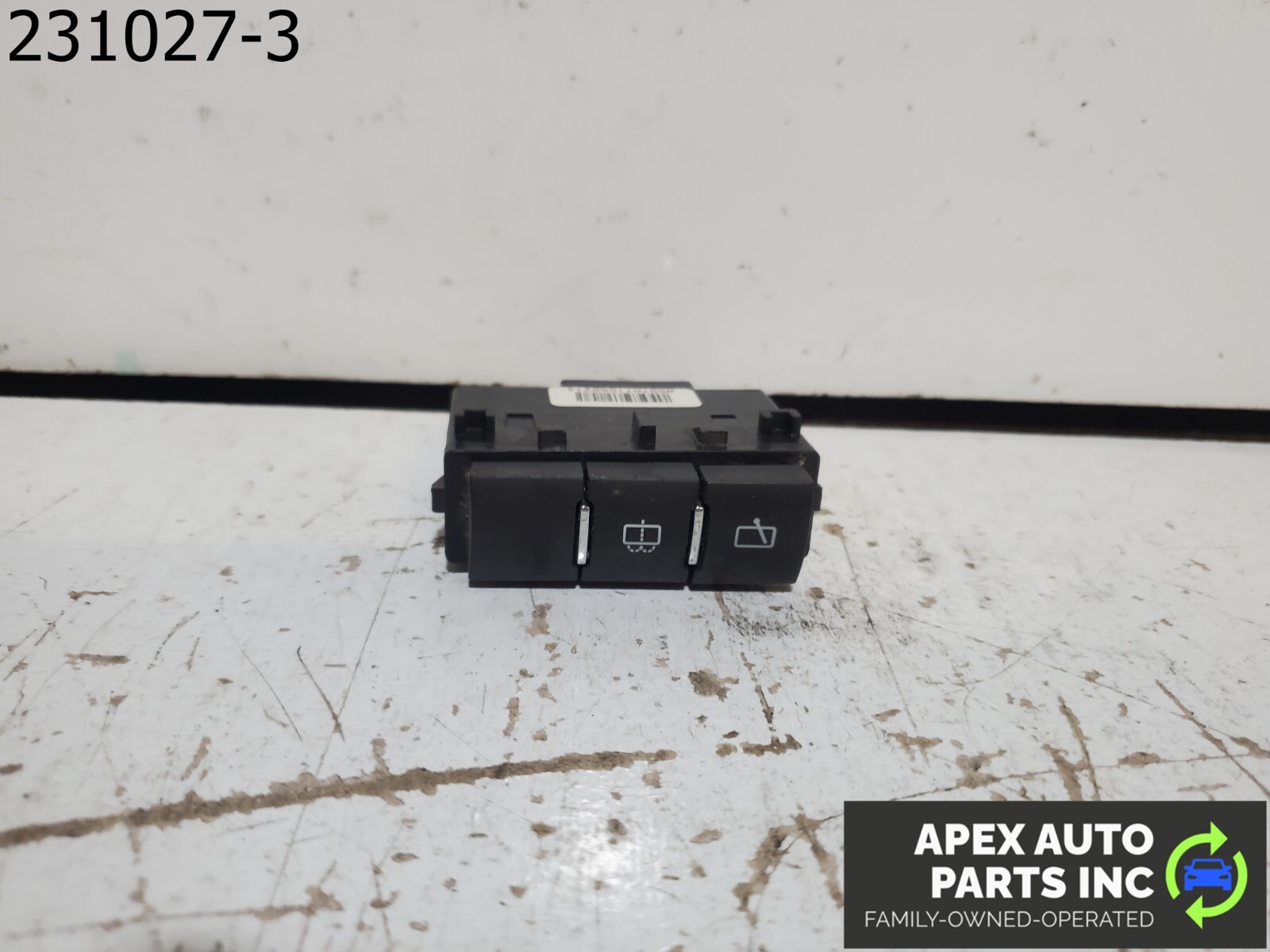 OEM 2008 Suzuki XL7 Dashboard Switch Wipers Washer Buttons Black