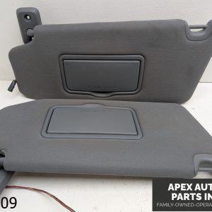 OEM 2009-2012 Ford F-150 3.5L Overhead Pair Garage Door Light Sun Visor Shade