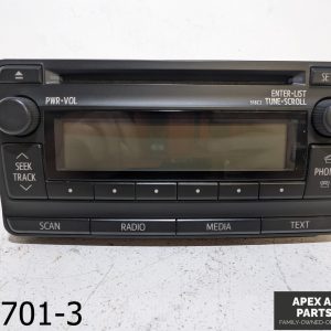 OEM 2009-2012 Toyota RAV4 3.5L Radio Cd Player 518C3 86120-42470
