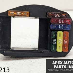OEM 2009 BMW 650I 4.8L Spare Extra Fuse Carrier Housing