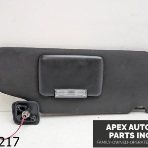 OEM 2009 Lincoln MKS 3.7L Right Passenger Sun visor w/garage opener