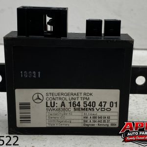 OEM 2009 Mercedes GL450 4.6L TPMS Tire Pressure Control Module Unit