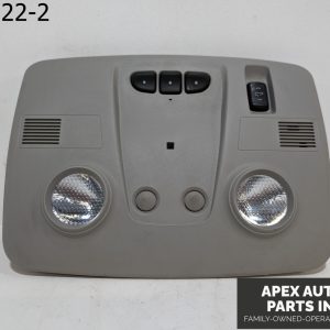 OEM 2010 Chevrolet Traverse Overhead Dome Reading Light Sunroof Switch Console