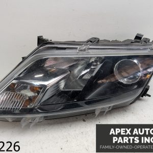 OEM 2010 Ford Fusion Hybrid 2.5L Headlight Driver Left LH Halogen
