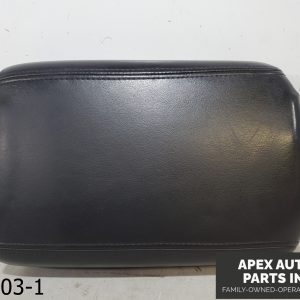 OEM 2010 GMC Acadia 3.6L Armrest Center Console Lid BLACK