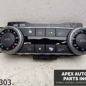 OEM 2010 Mercedes C300 3.0L FRONT HEATER A/C CLIMATE CONTROL PANEL