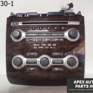 OEM 2010 Nissan Maxima 3.5L Dash Radio CD Temp Climate Control Switch Trim Panel